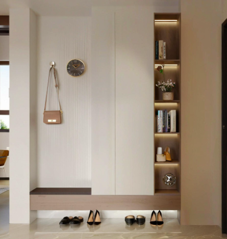 分享爱格板鞋柜的设计心得有何优势?